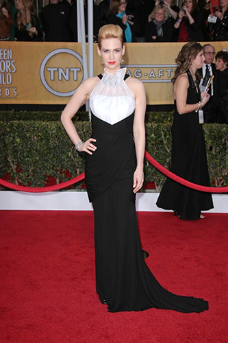 January Jones at the 2013 SAG Awards