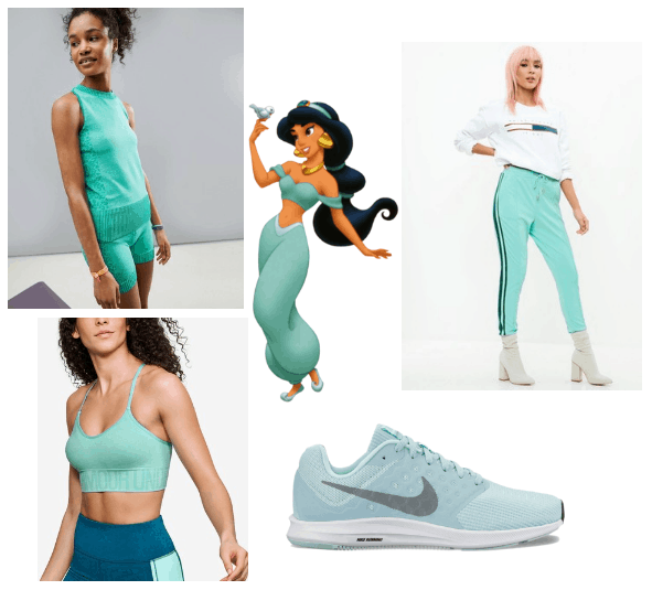 Princess Jasmine Inspired Workout Outfit