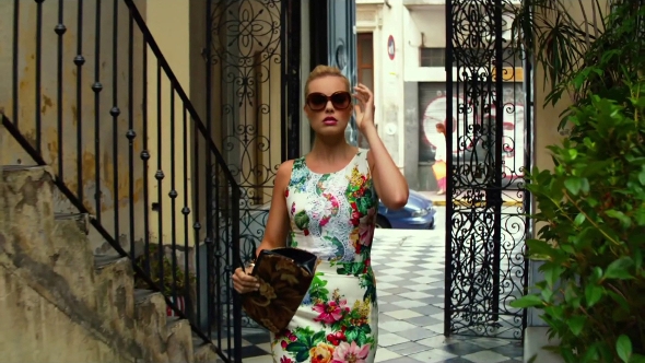 Jess Barrett from Focus in floral dress