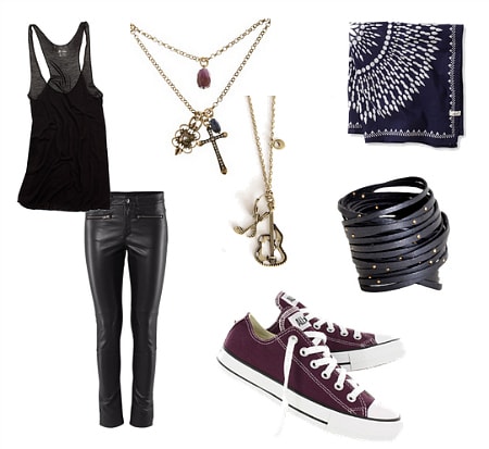 Joan Jett Inspired Outfit 2