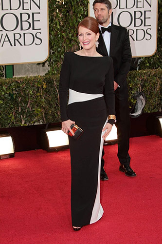 Julianne Moore at the 2013 golden globe awards