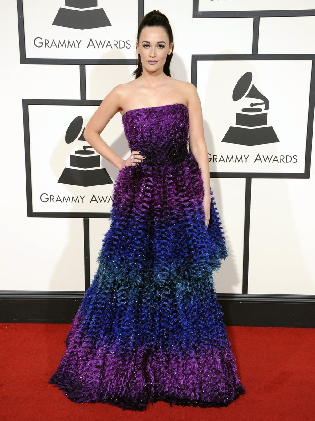 Kacey Musgraves in Armani Prive at the 2016 Grammy Awards