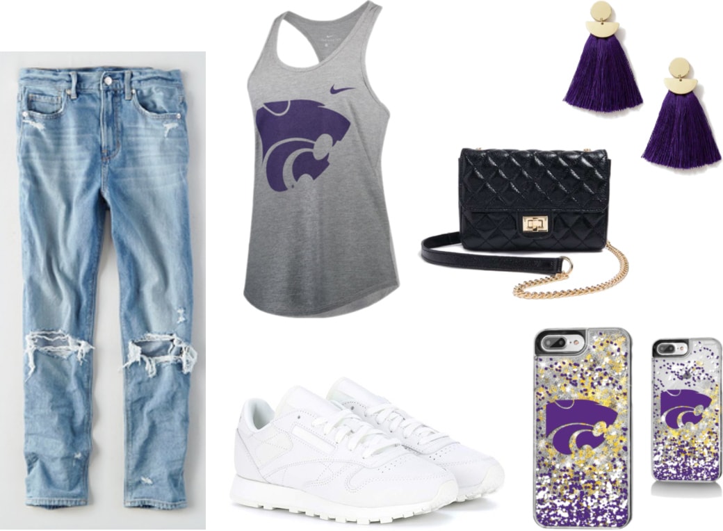 Kansas State Tailgating Outfit idea