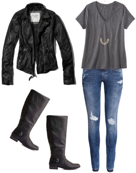 Kate beckett tee outfit