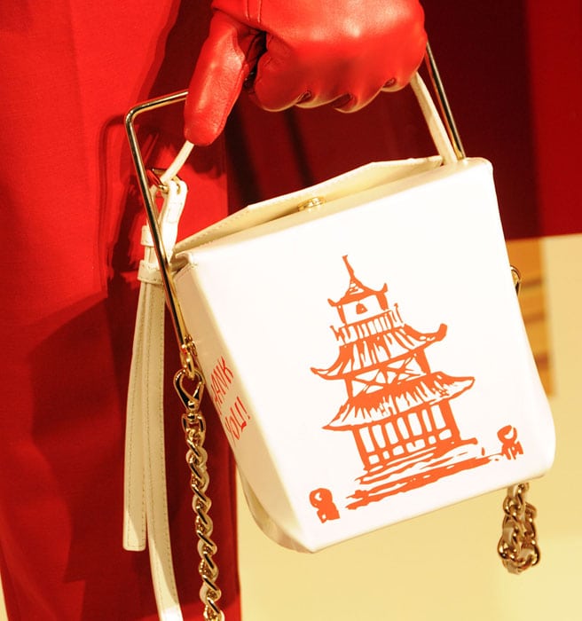 Kate Spade Chinese Takeout box