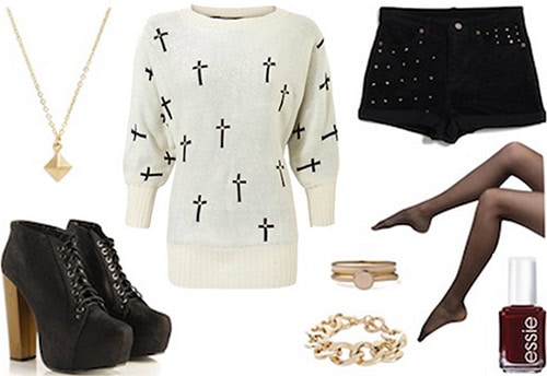 Outfit inspired by Kaylie from 30 Rock