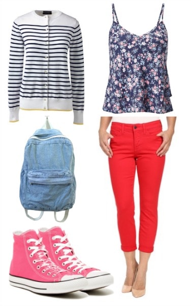 revised Kimmy Schmidt outfit