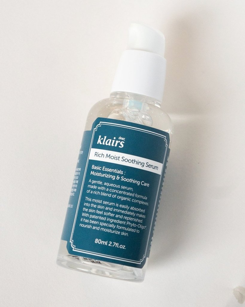 serum with blue label