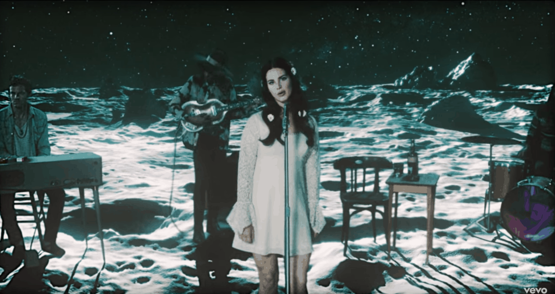 Screenshot of Lana Del Rey's 