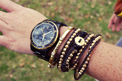 College street style - watch