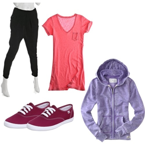 lazy day outfits with sweatpants