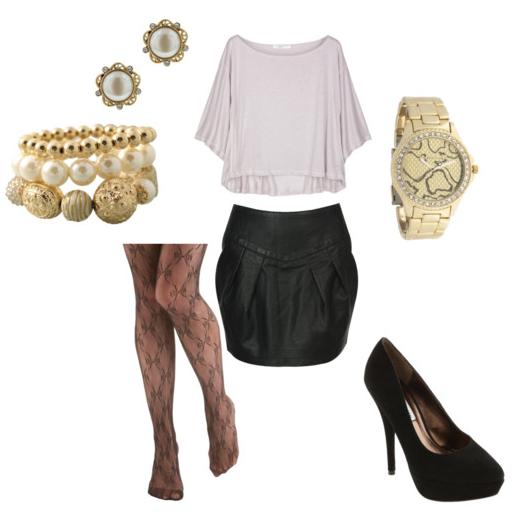 Leather Mini Sample Outfit