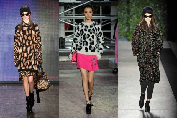 Leopard fall 2013 runways