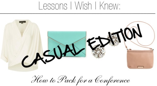 Lessons i wish casual conference