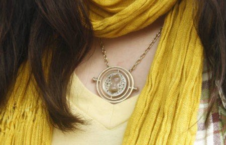 Harry Potter-style time turner necklace