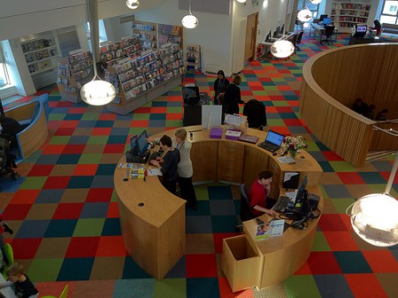 Library help desk