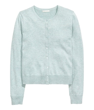 Light blue cardigan from H&M