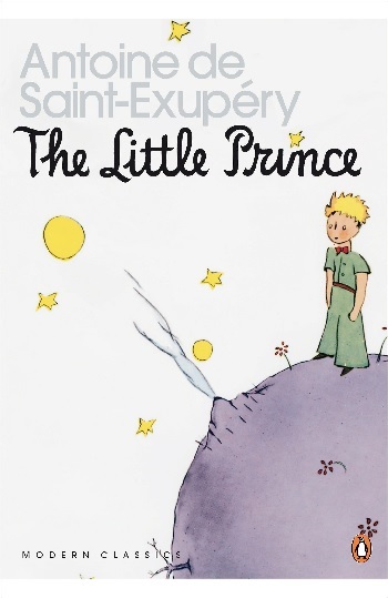 The Little Prince and the Fox (in green clothes) 