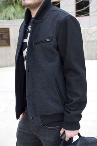 Loc marco letterman jacket