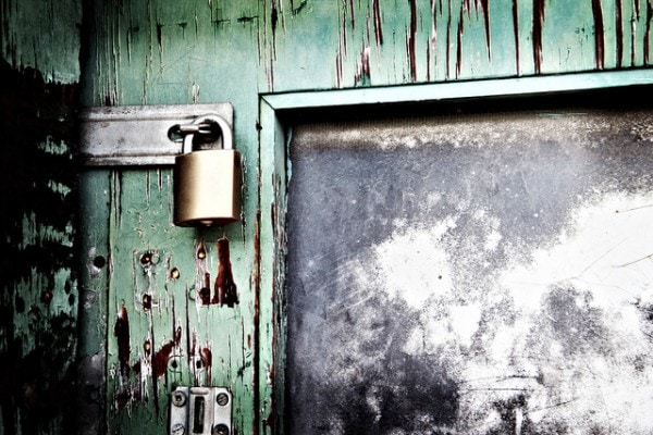 Locked door