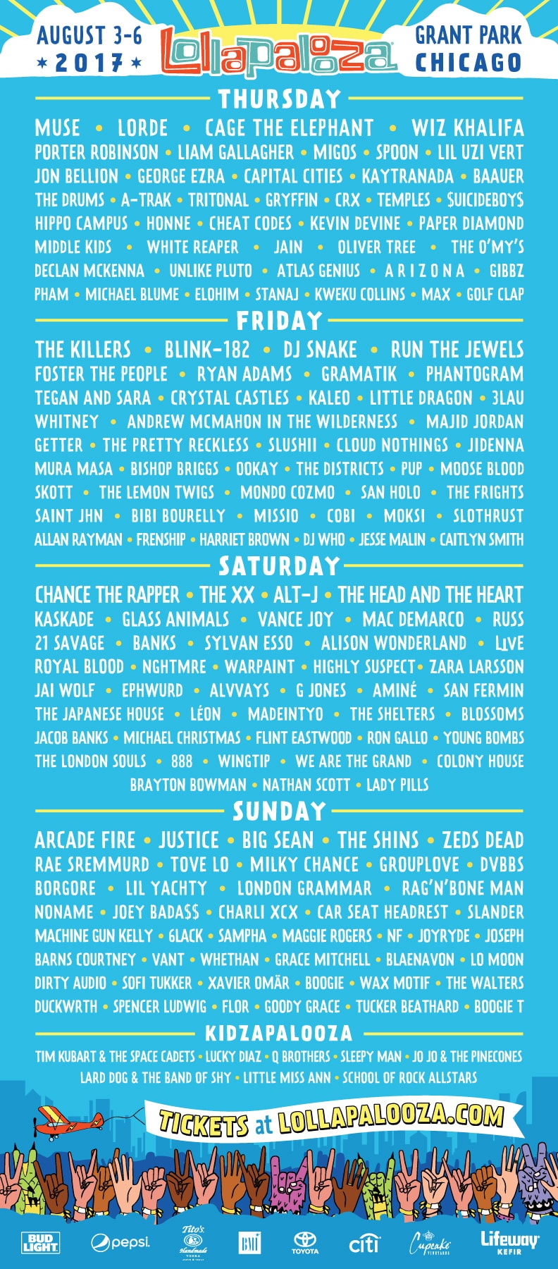 lollapalooza / lallapalooza / lu-lu —