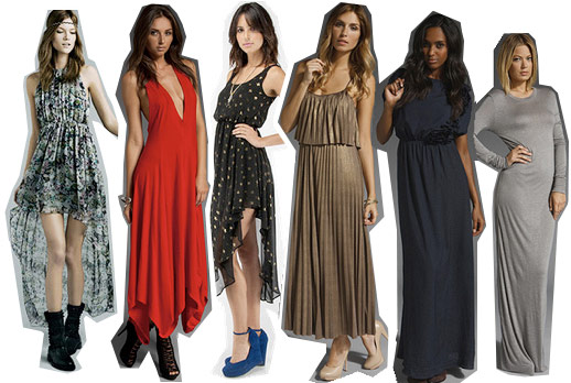Long dresses for the holidays