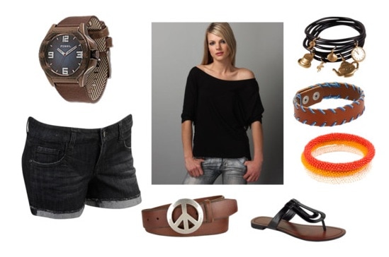 Outfit inspired by University of Miami street style