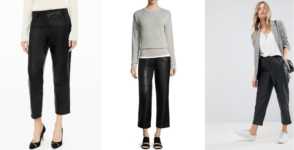 Would You Wear... Relaxed (faux) Leather Pants? - College Fashion