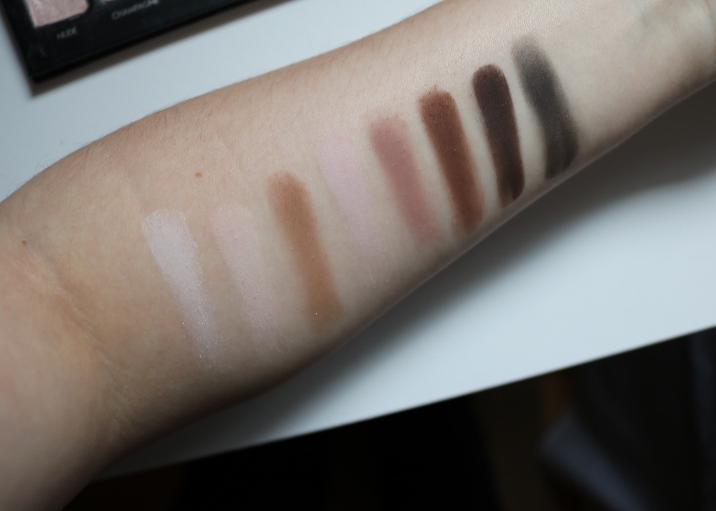 Lorac Pro Swatches (Top Row)