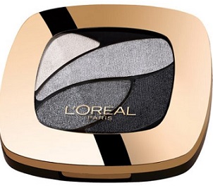 L'Oreal Paris Colour Riche Dual Effects Eyeshadow Quad in Incredible Grey