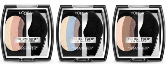 Three L'Oreal Paris Shadows