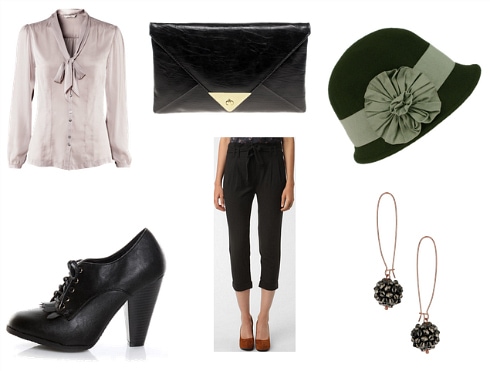 Louise Brooks Inspired Outfit 1