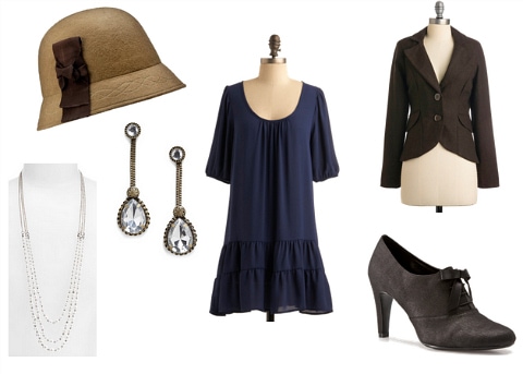 Louise Brooks Inspired Outfit 3