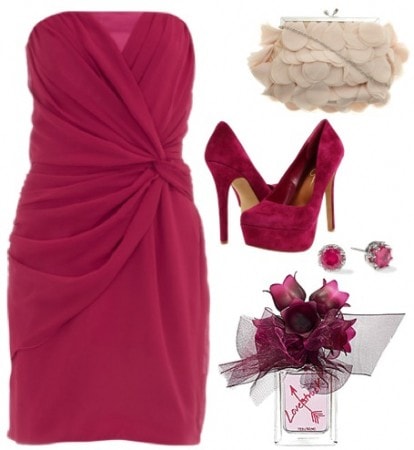 Vera Wang Lovestruck outfit 1