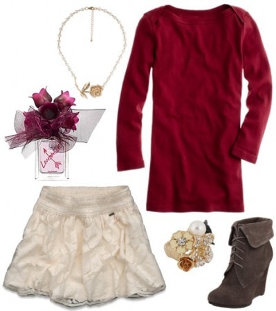 Vera Wang Lovestruck outfit 4