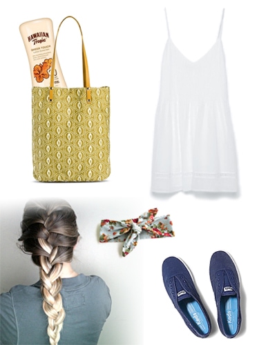 LWD, Keds, printed tote