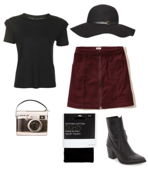 Lydia Deetz Inspired Outfit