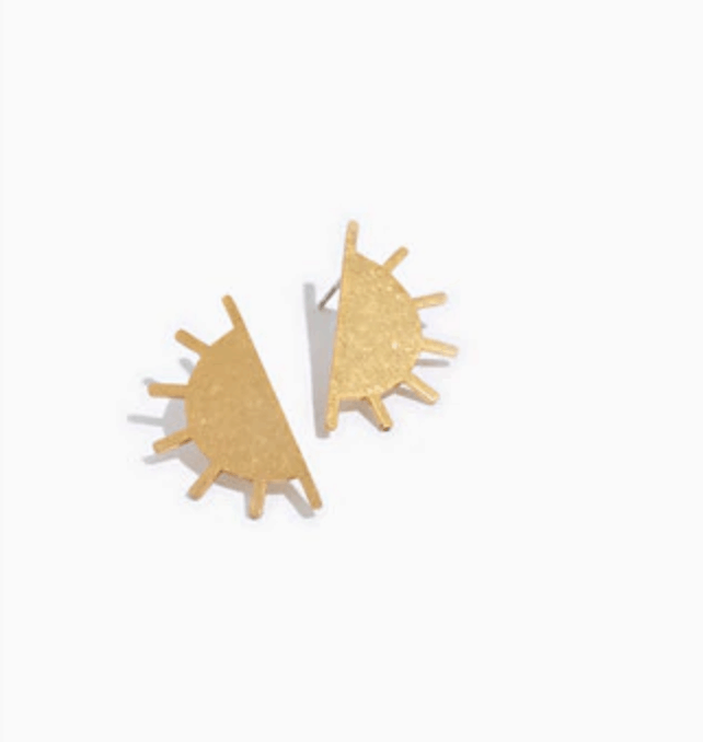 Madwell sun post earrings