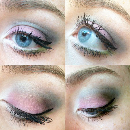 Spring eyeshadow tutorial using the Make Up for Ever Technicolor Palette