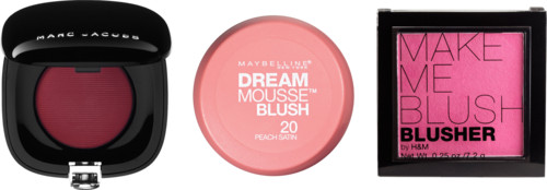 Makeup application mistakes blush