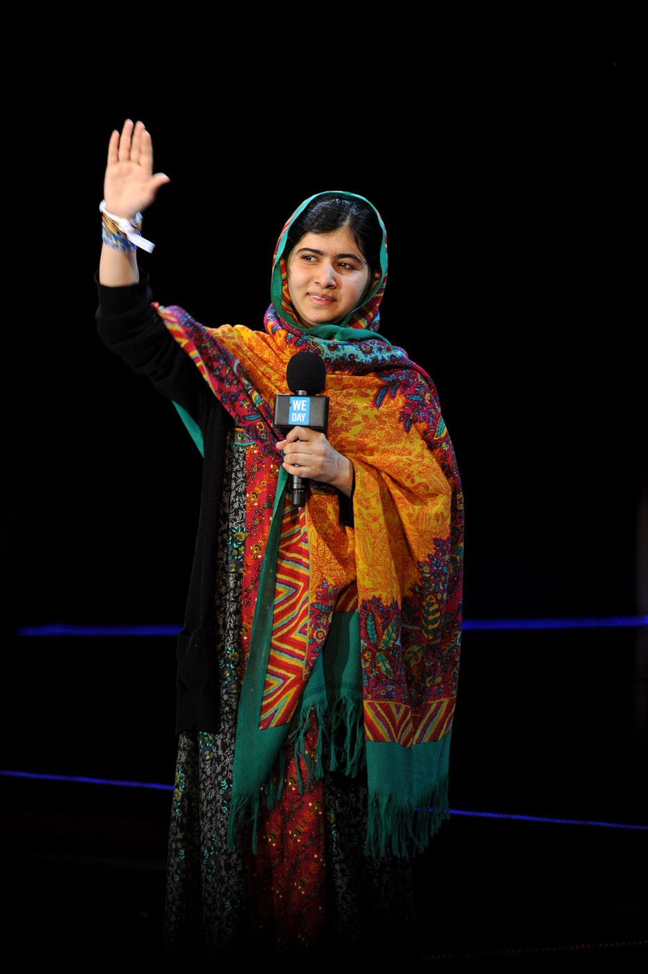 Malala Yousafzai at the We Day UK event in London