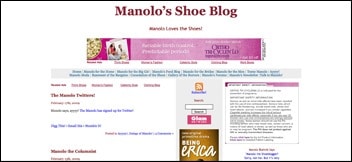 Manolo's Shoe Blog