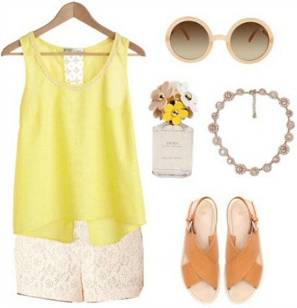 Marc jacobs daisy inspired outfit 2