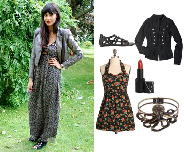 maxed out - street style fashionista wearing a maxi dress