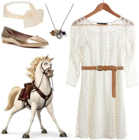 Outfit inspired by Maximus from Disney's Tangled