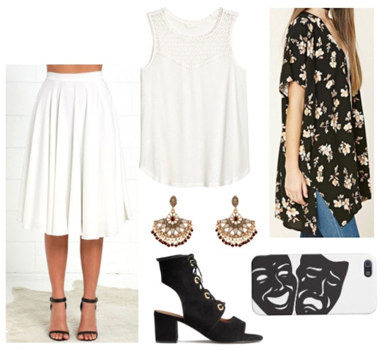 Greek Myth Fashion- Melpomene-inspired outfit