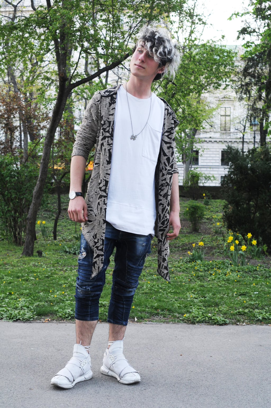 Mens college style in Vienna Austria