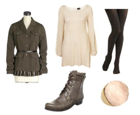 Military Coat Outfit