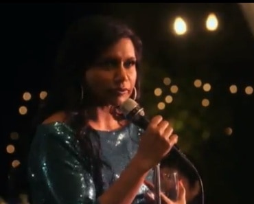 mindy-from-mindy-project-blue-dress