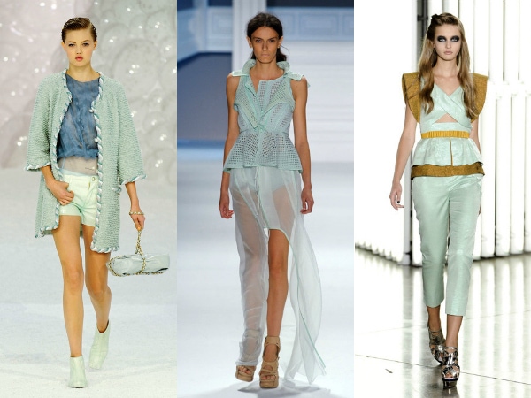 mint on the spring 2012 runways